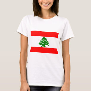 Libanon-Flagge T-Shirt