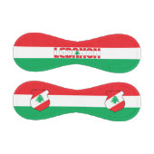 Libanon - Flagge und Wappen - Patriotisch Baseball (Paneele)