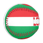 Libanon - Flagge und Wappen - Patriotisch Baseball (Vorderseite Links)