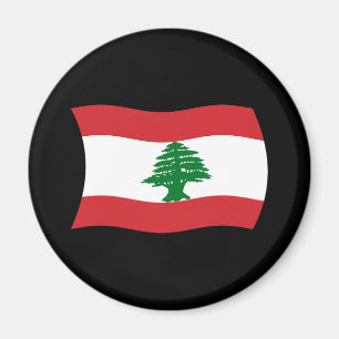 Libanon-Flaggenmagnet Magnet