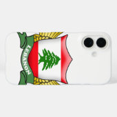 Libanon-Flaggenmarke Case-Mate iPhone Hülle (Rückseite (Horizontal))