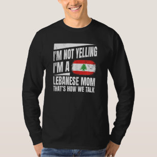 Libanon - Frauen stolz auf eine stolze libanesisch T-Shirt