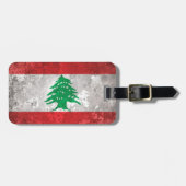Libanon Gepäckanhänger (Vorderseite horizontal)