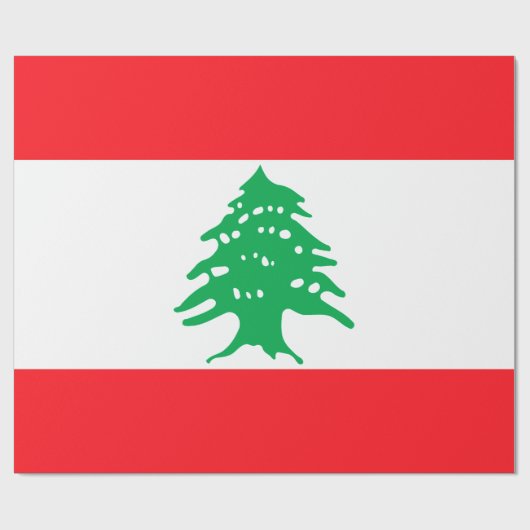 Libanon Geschenkpapier (Flach)