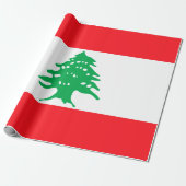 Libanon Geschenkpapier (Ungerollt)