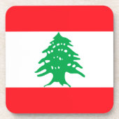 Libanon Getränkeuntersetzer (Vorderseite)