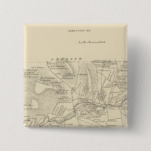 Libanon, Grafton Co Button (Vorderseite)