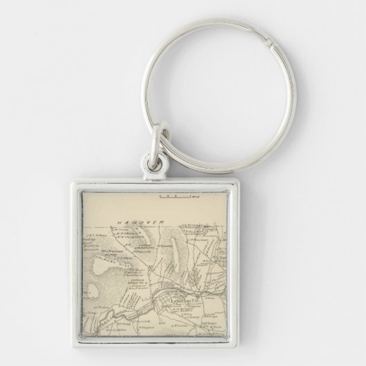 Libanon, Grafton Co Schlüsselanhänger (Vorne)