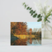 Libanon-Hügel Herbst Postkarte (Stehend Vorderseite)