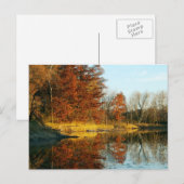 Libanon-Hügel Herbst Postkarte (Vorne/Hinten)