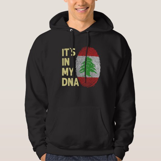 Libanon in meinem Libanon-Flaggenteam Hoodie (Vorderseite)