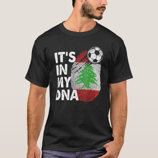 Libanon in meinem Libanon-Flaggenteam T-Shirt (Vorderseite)