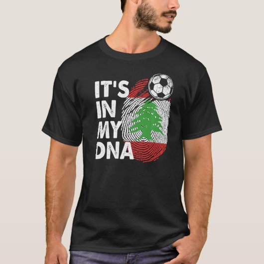 Libanon in meinem Libanon-Flaggenteam T-Shirt (Vorderseite)