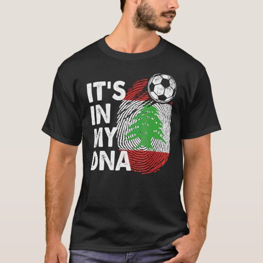 Libanon in meinem Libanon-Flaggenteam T-Shirt (Vorderseite)