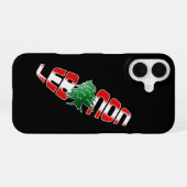 Libanon iPhone 16 Hülle (Rückseite (Horizontal))