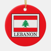 Libanon Keramik Ornament (Vorne)