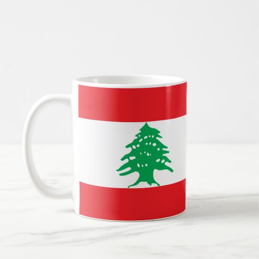 Libanon Keramik Tasse (Links)