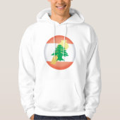 Libanon - Landesfarben Hoodie (Vorderseite)