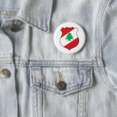 Libanon Landeswappen Symbol Emblem Flagge Button (Beispiel)