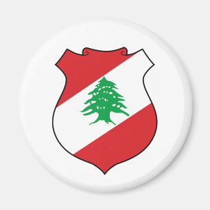 Libanon Landeswappen Symbol Emblem Flagge Magnet