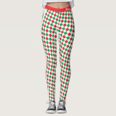 Libanon - Leggings, Mode, libanesische Flagge Leggings (Vorderseite)
