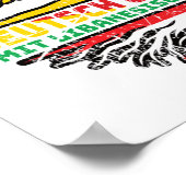 Libanon Libanese Deutsch Deutschland Baum Poster (Ecke)