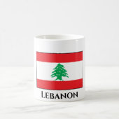 Libanon (libanesische Flagge) Kaffeetasse (Mittel)