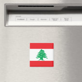 Libanon (libanesische Flagge) Magnet (In Situ (Geschirrspüler))