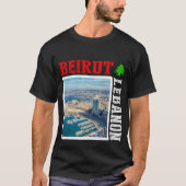 Libanon, Libanon, Libanonflagge, Libanonflagge. T-Shirt (Vorderseite)