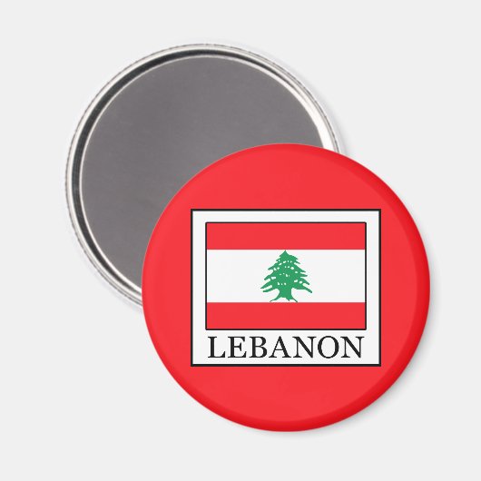 Libanon Magnet (Vorderseite/Rückseite)