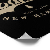 Libanon New Hampshire  Poster (Ecke)