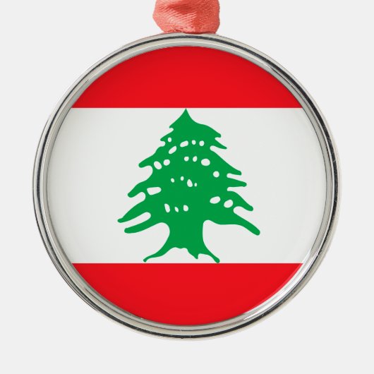 Libanon Ornament Aus Metall (Vorne)