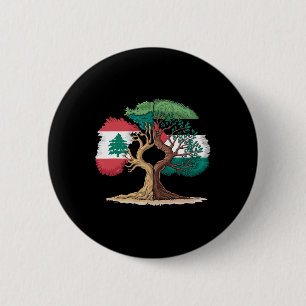 Libanon Palästinafahne Libanesische Palästinensisc Button