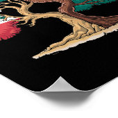 Libanon Palästinafahne Libanesische Palästinensisc Poster (Ecke)