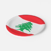 Libanon Pappteller (Schrägansicht)