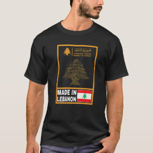 Libanon - Passport Libanon - Flagge T-Shirt