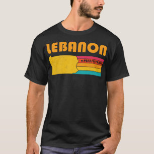 Libanon Pennsylvania Vintag Not leidendes Souvenir T-Shirt