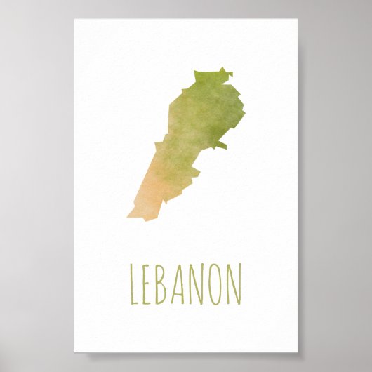 Libanon Poster (Vorne)
