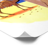 Libanon-Reiseplakat Poster (Ecke)