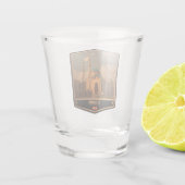 Libanon Schnapsglas (Rückseite)