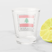 Libanon Schnapsglas (Rückseite)