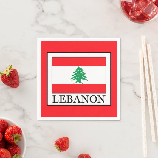 Libanon Serviette (Beispiel)
