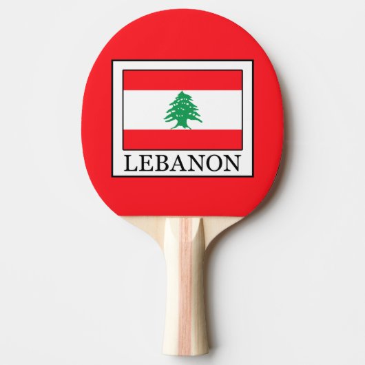 Libanon Tischtennis Schläger (Vorderseite)