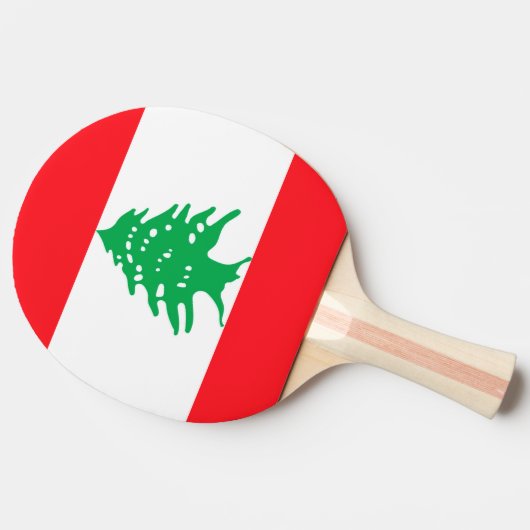 Libanon Tischtennis Schläger (Seitenansicht)