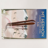 Libanon und Syrien Mt Hermon Ski Puzzle (Horizontal)