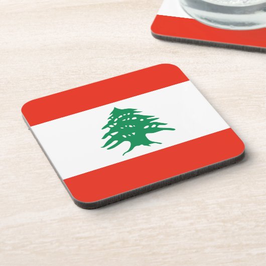 Libanon-Untersetzer Getränkeuntersetzer (Linke Seite)