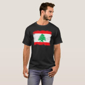 Libanon: Vintager Unabhängigkeitstag T-Shirt (Vorne ganz)