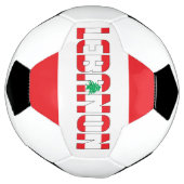 Libanonflagge Adortable Patriotic Fußball (Gedreht)