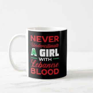 Libanonflagge Beirut Lobnan Lover libanesische Gir Kaffeetasse