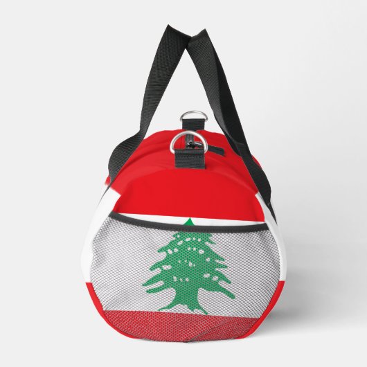 Libanonflagge Duffle Bag (Rechts)